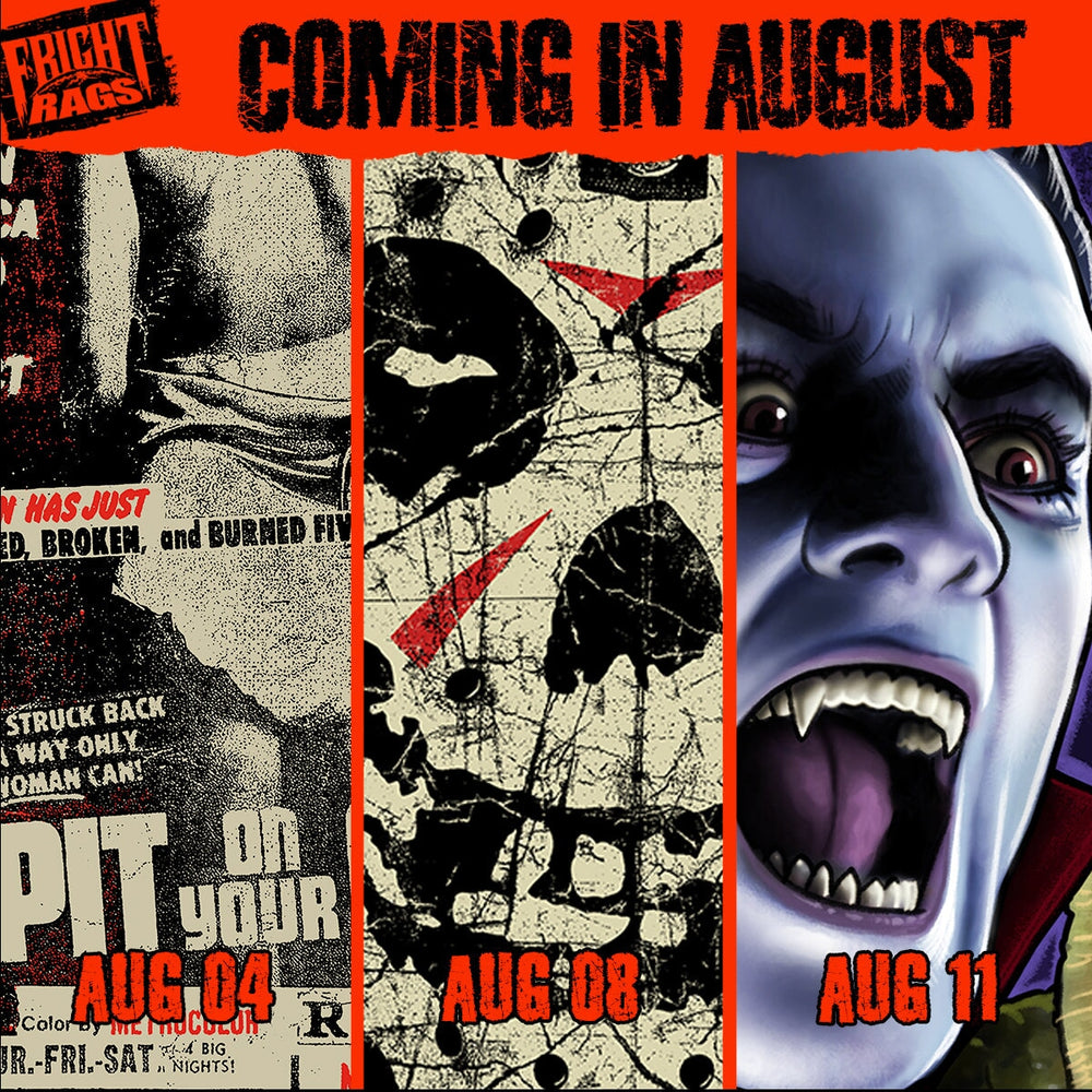 AUGUST 2023 PREVUES OF COMING ATTRACTIONS – Fright-Rags