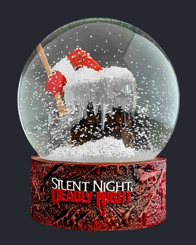 Silent Night Deadly Night Snow Globe Coming Monday November 4