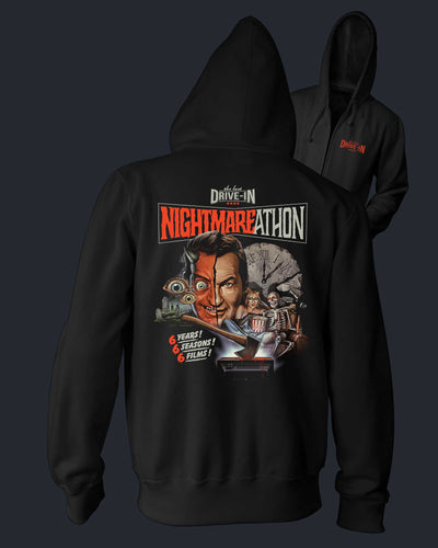 The Last Drive-In Nightmare-a-thon - Zippered Hoodie