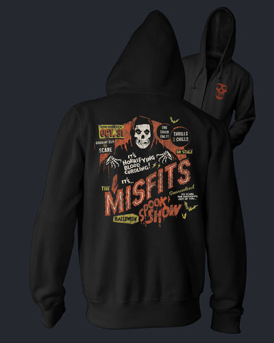 The Misfits Halloween Spook Show - Zippered Hoodie