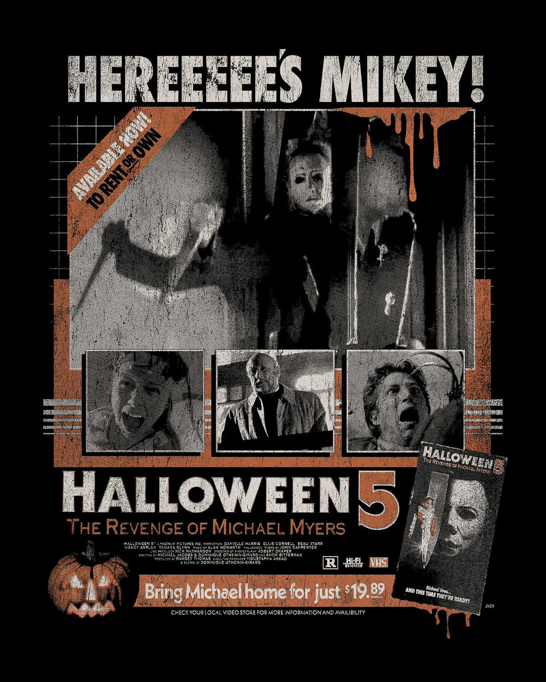 Halloween 5: store The Revenge of Michael Myers VHS