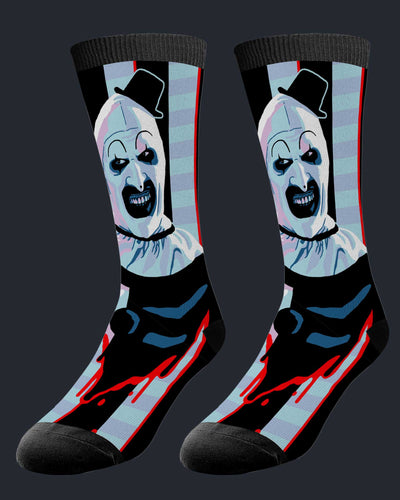 Terrifier - Art the Clown Socks