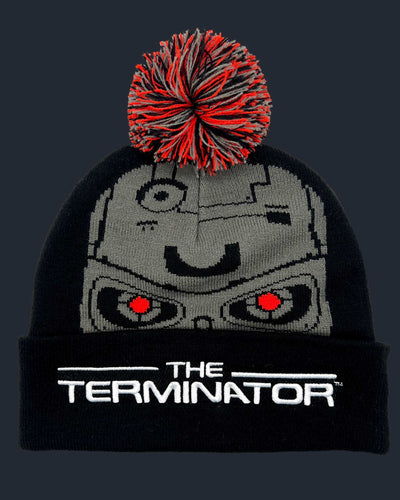 The Terminator Winter Pom Beanie