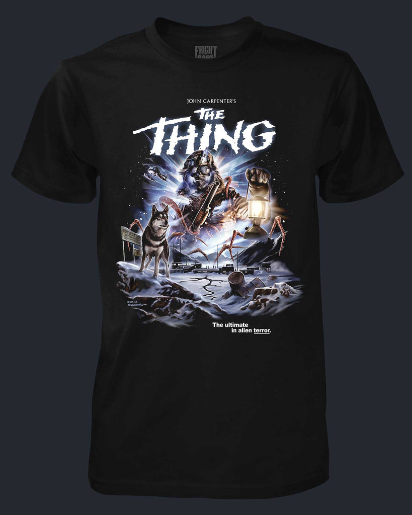 John Carpenter's the thing t shirt long high quality sleeve