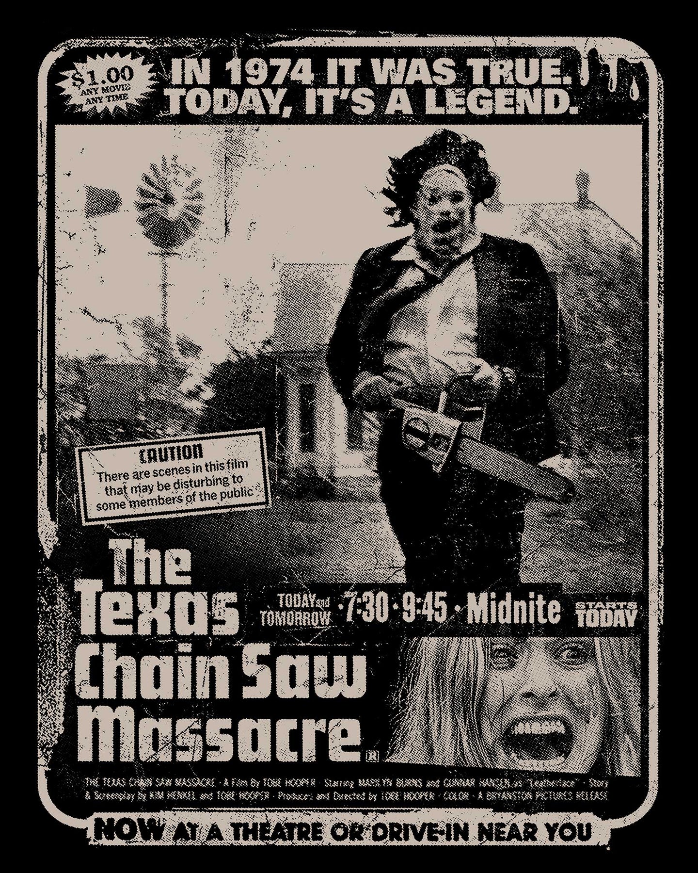 THE TEXAS CHAINSAW MASSACRE™ - Officially Licensed Horror T-Shirt ...