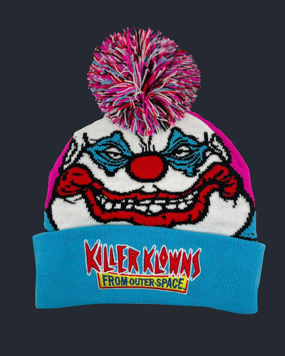 Officially Licensed Killer Klowns From Outer Space Pom Beanie